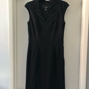 WHBM Black dress.  Knee length